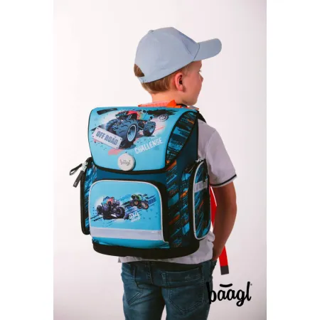 BAAGL SET 5 Ergo Truck: aktovka, penál, sáček, desky, box