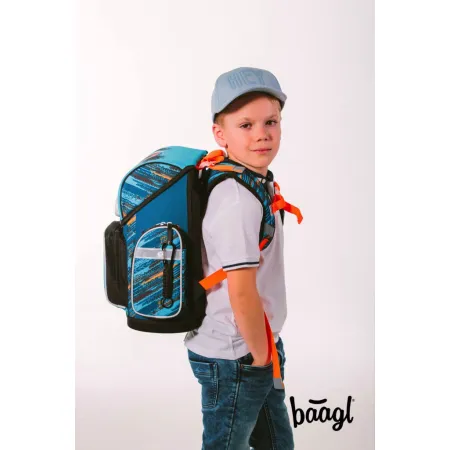 BAAGL SET 5 Ergo Truck: aktovka, penál, sáček, desky, box