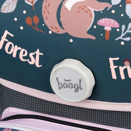 BAAGL SET 5 Ergo Veverka: aktovka, penál, sáček, desky, box