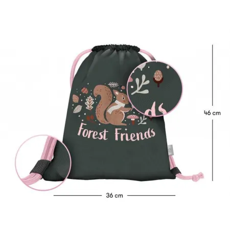 BAAGL SET 5 Ergo Veverka: aktovka, penál, sáček, desky, box