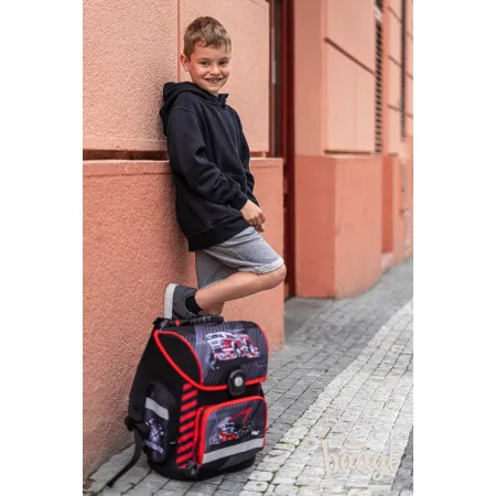 BAAGL SET 5 Hasiči: aktovka, penál, sáček, box, desky