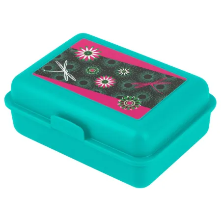 BAAGL SET 5 Květiny: aktovka, penál, sáček, box, desky