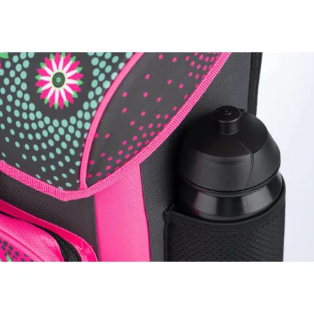 BAAGL SET 5 Květiny: aktovka, penál, sáček, box, desky