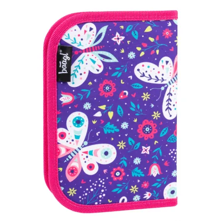 BAAGL SET 5 Motýl: aktovka, penál, sáček, box, desky