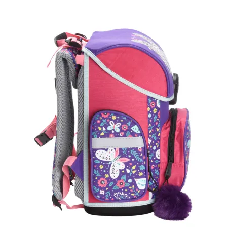 BAAGL SET 5 Motýl: aktovka, penál, sáček, box, desky