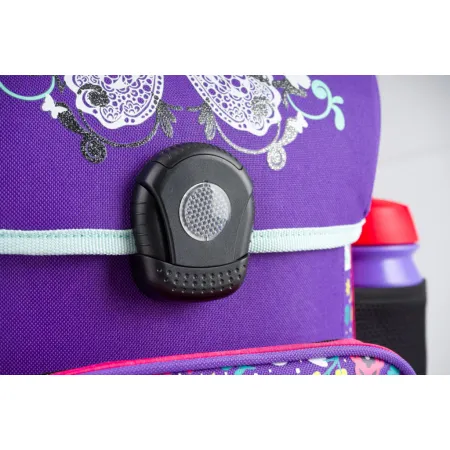 BAAGL SET 5 Motýl: aktovka, penál, sáček, box, desky