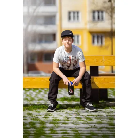 BAAGL SET 5 Piráti: aktovka, penál, sáček, láhev, zástěra