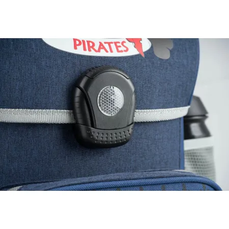 BAAGL SET 5 Piráti: aktovka, penál, sáček, láhev, zástěra