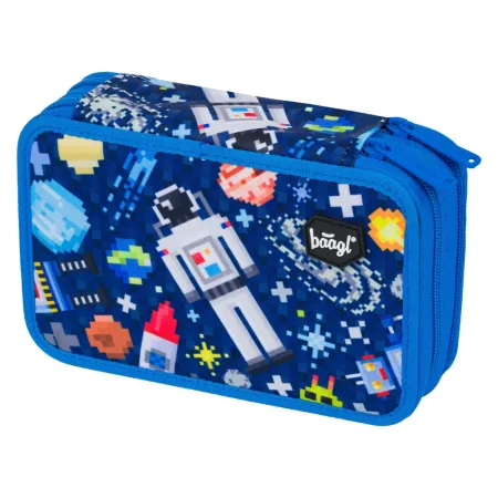 BAAGL SET 5 Shelly Space Game: aktovka, penál, sáček, desky, box