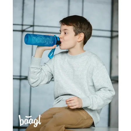 BAAGL SET 5 Skate Bluelight: batoh, penál, sáček, láhev, peněženka