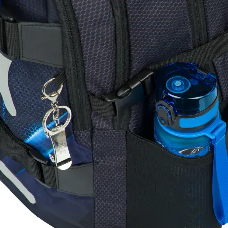 BAAGL SET 5 Skate Bluelight: batoh, penál, sáček, láhev, peněženka