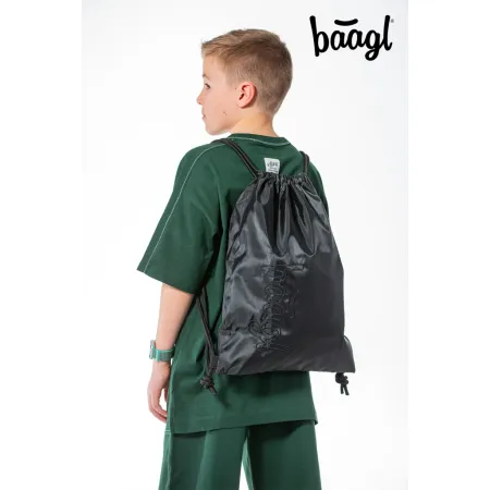 BAAGL SET 5 Skate max Darkness: batoh, penál, sáček, sportovní taška, ledvinka