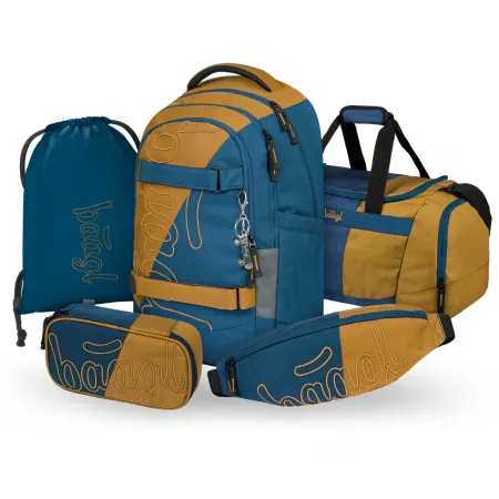 BAAGL SET 5 Skate Max Duo: batoh, penál, sáček, sportovní taška, ledvinka GRS