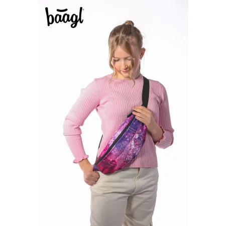 BAAGL SET 5 Skate Max Galaxy: batoh, penál, sáček, sportovní taška, ledvinka GRS