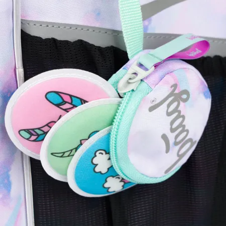 BAAGL SET 5 Zippy Nebe - Kreativ: aktovka, penál, sáček, desky, box