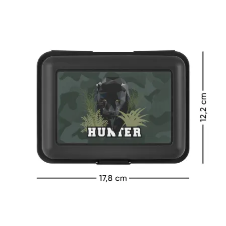 BAAGL SET 5 Zippy Panter: aktovka, penál, sáček, desky, box