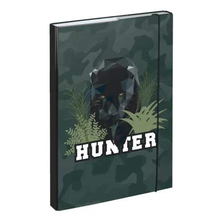 BAAGL SET 5 Zippy Panter: aktovka, penál, sáček, desky, box