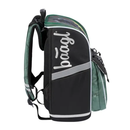 BAAGL SET 5 Zippy Panter: aktovka, penál, sáček, desky, box