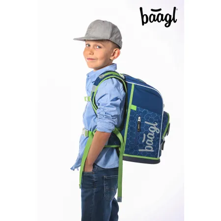 BAAGL SET 5 Zippy Plus Fotbalový Míč: aktovka, penál, sáček, zástěra, peněženka