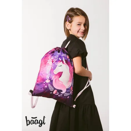 BAAGL SET 5 Zippy Plus Kůň: aktovka, penál, sáček, zástěra, peněženka