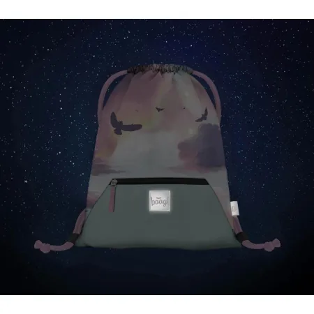 BAAGL SET 5 Zippy Sova: aktovka, penál, sáček, desky, box