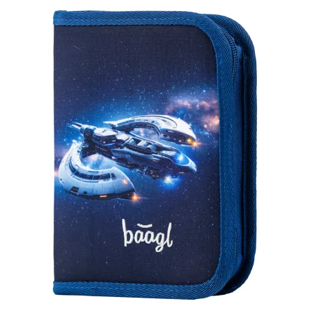 BAAGL SET 5 Zippy Vesmírná loď: aktovka, penál, sáček, zástěra, peněženka