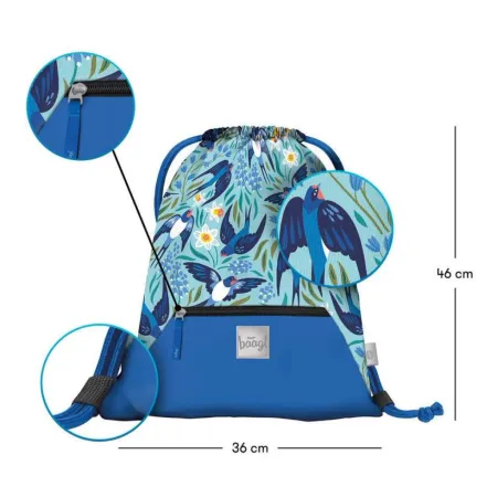 BAAGL SET 5 Zippy Vlaštovky: aktovka, penál, sáček, desky, box