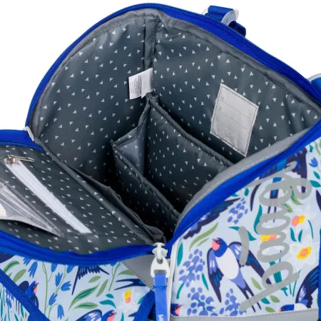 BAAGL SET 5 Zippy Vlaštovky: aktovka, penál, sáček, desky, box