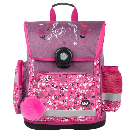 BAAGL SET 6 Koně: aktovka, penál, sáček, kapsář, zástěra, láhev