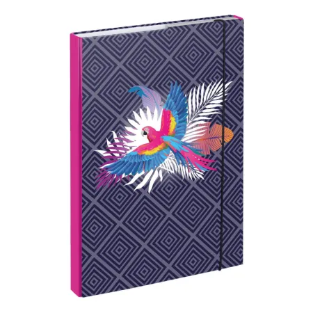 BAAGL SET 6 Papoušek: aktovka, penál, sáček, desky, box, peněženka