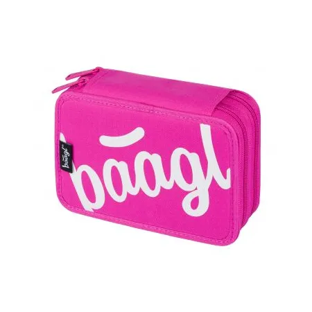 BAAGL SET 6 Zippy Duha: aktovka, dvoupatrový penál, sáček, desky, box, silikon. pouzdro