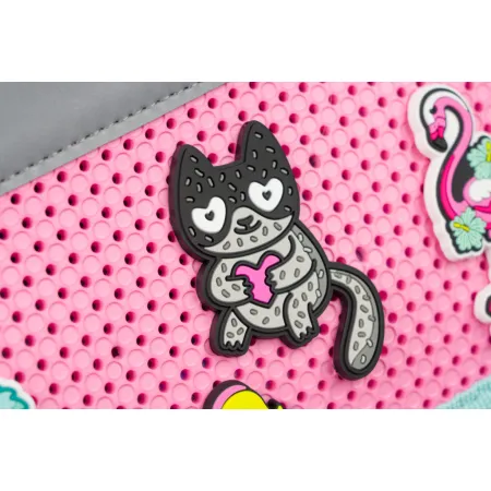 BAAGL SET 6 Zippy Duha: aktovka, penál, sáček, box, desky, silikonové pouzdro