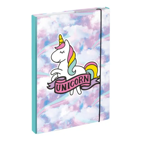 BAAGL SET 6 Zippy Duha: aktovka, penál, sáček, box, desky, silikonové pouzdro