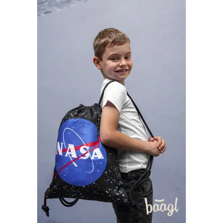 BAAGL SET 6 Zippy Nasa: aktovka, penál, sáček, láhev, notes, peněženka