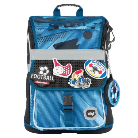 BAAGL SET 6 Zippy Sport: aktovka, penál, sáček, box, desky, silikonové pouzdro