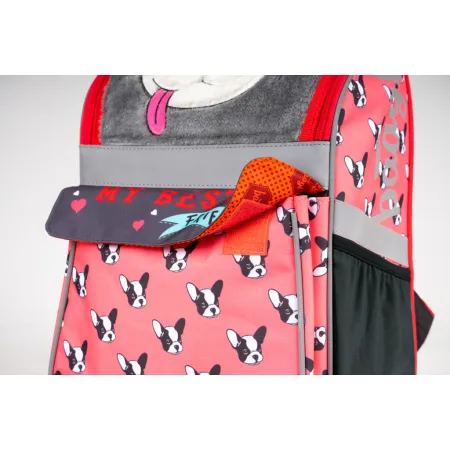 BAAGL SET 7 Doggie: aktovka, penál, sáček, box, desky na zip, peněženka, plyšový notes