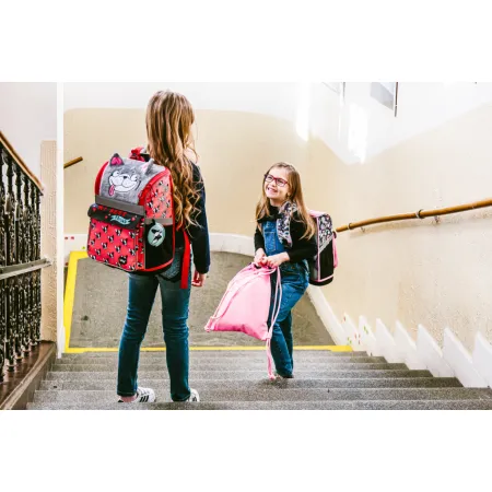 BAAGL SET 7 Doggie: aktovka, penál, sáček, box, desky na zip, peněženka, plyšový notes