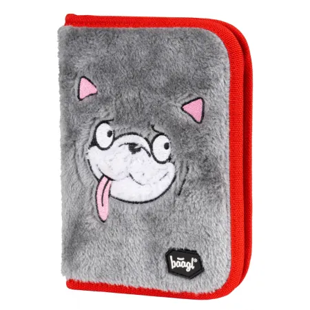 BAAGL SET 7 Doggie: aktovka, penál, sáček, box, desky na zip, peněženka, plyšový notes
