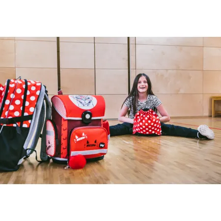 BAAGL SET 7 Kočka: aktovka, penál, sáček, desky, box, zástěra, kapsář