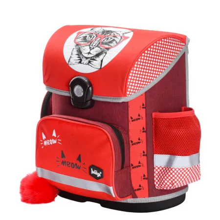 BAAGL SET 7 Kočka: aktovka, penál, sáček, desky, box, zástěra, kapsář