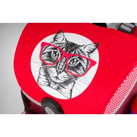 BAAGL SET 7 Kočka: aktovka, penál, sáček, desky, box, zástěra, kapsář