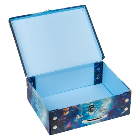 BAAGL Skládací školní kufřík Axolotl s kováním