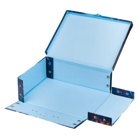 BAAGL Skládací školní kufřík Axolotl s kováním