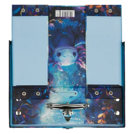 BAAGL Skládací školní kufřík Axolotl s kováním