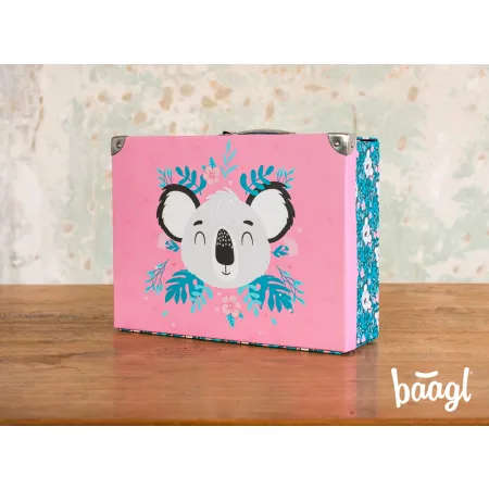 BAAGL Skládací školní kufřík Baby Koala s kováním