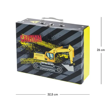 BAAGL Skládací školní kufřík Bagr