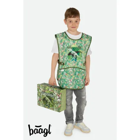 BAAGL Skládací školní kufřík Dinosaur