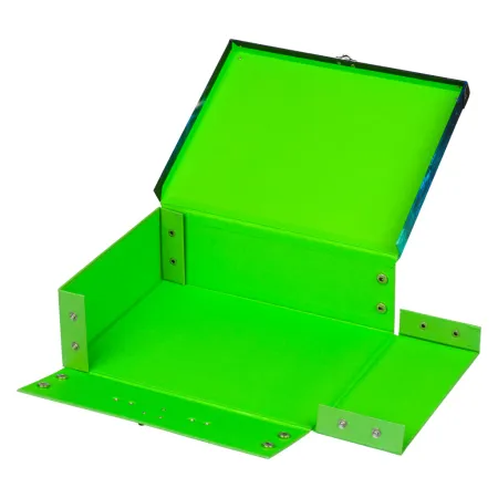 BAAGL Skládací školní kufřík Fotbal Míč s kováním