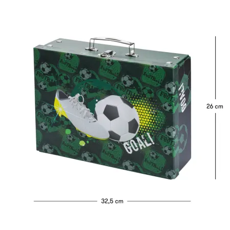 BAAGL Skládací školní kufřík Fotbal