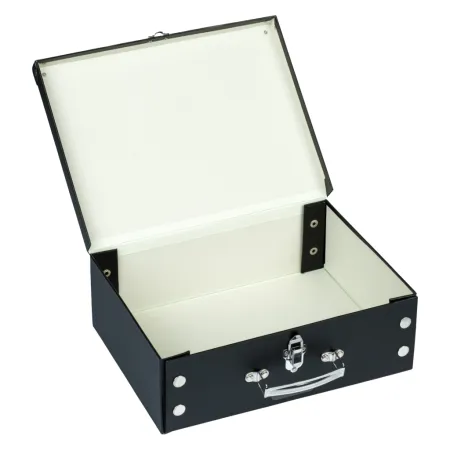 BAAGL Skládací školní kufřík Gold s kováním